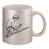11oz Metallic Silver Mug Thumbnail