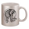 11oz Metallic Silver Mug Thumbnail