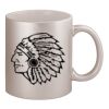11oz Metallic Silver Mug Thumbnail