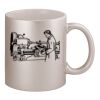 11oz Metallic Silver Mug Thumbnail