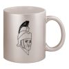 11oz Metallic Silver Mug Thumbnail