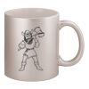11oz Metallic Silver Mug Thumbnail
