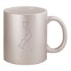 11oz Metallic Silver Mug Thumbnail