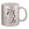 11oz Metallic Silver Mug Thumbnail