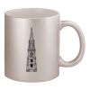 11oz Metallic Silver Mug Thumbnail
