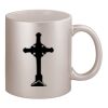 11oz Metallic Silver Mug Thumbnail