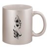 11oz Metallic Silver Mug Thumbnail