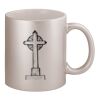 11oz Metallic Silver Mug Thumbnail