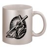 11oz Metallic Silver Mug Thumbnail