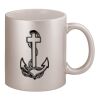 11oz Metallic Silver Mug Thumbnail