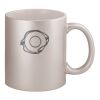11oz Metallic Silver Mug Thumbnail