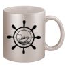 11oz Metallic Silver Mug Thumbnail