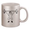 11oz Metallic Silver Mug Thumbnail