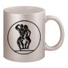 11oz Metallic Silver Mug Thumbnail