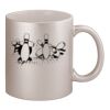 11oz Metallic Silver Mug Thumbnail