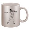 11oz Metallic Silver Mug Thumbnail