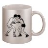 11oz Metallic Silver Mug Thumbnail