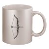 11oz Metallic Silver Mug Thumbnail