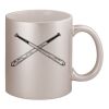 11oz Metallic Silver Mug Thumbnail
