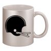 11oz Metallic Silver Mug Thumbnail