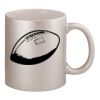 11oz Metallic Silver Mug Thumbnail