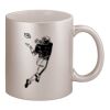 11oz Metallic Silver Mug Thumbnail