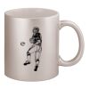11oz Metallic Silver Mug Thumbnail