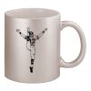 11oz Metallic Silver Mug Thumbnail