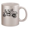 11oz Metallic Silver Mug Thumbnail