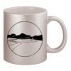 11oz Metallic Silver Mug Thumbnail