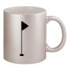 11oz Metallic Silver Mug Thumbnail