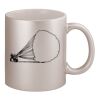 11oz Metallic Silver Mug Thumbnail