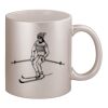 11oz Metallic Silver Mug Thumbnail