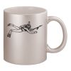 11oz Metallic Silver Mug Thumbnail