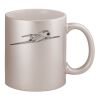 11oz Metallic Silver Mug Thumbnail