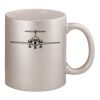 11oz Metallic Silver Mug Thumbnail