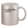 11oz Metallic Silver Mug Thumbnail