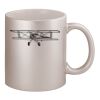 11oz Metallic Silver Mug Thumbnail