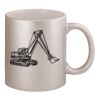 11oz Metallic Silver Mug Thumbnail