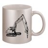 11oz Metallic Silver Mug Thumbnail