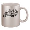 11oz Metallic Silver Mug Thumbnail