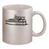 11oz Metallic Silver Mug Thumbnail