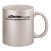 11oz Metallic Silver Mug Thumbnail