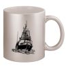 11oz Metallic Silver Mug Thumbnail