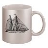 11oz Metallic Silver Mug Thumbnail