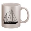 11oz Metallic Silver Mug Thumbnail