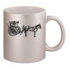 11oz Metallic Silver Mug Thumbnail