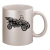 11oz Metallic Silver Mug Thumbnail