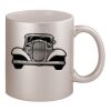 11oz Metallic Silver Mug Thumbnail