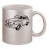 11oz Metallic Silver Mug Thumbnail